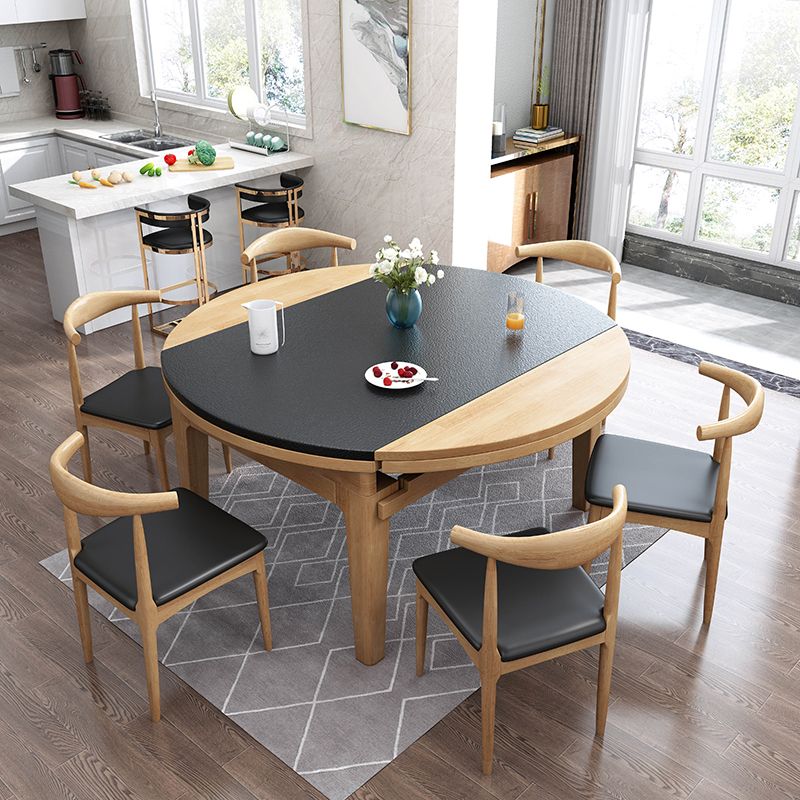 4-foot Dining Site Table Stone Drop-Leaf Dinette Table for Home