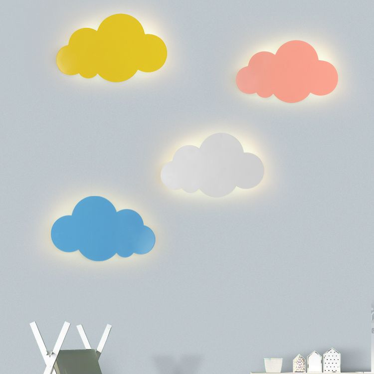 Wolkenwandhalterung Leuchte Einfachheit Metall Schlafzimmer Wandleuchte Beleuchtung