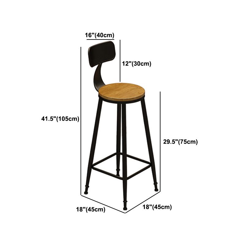 Industrial 1/2/6/11 Pieces Solid Wood Bar Table Set Fixed Counter Set for Home Use