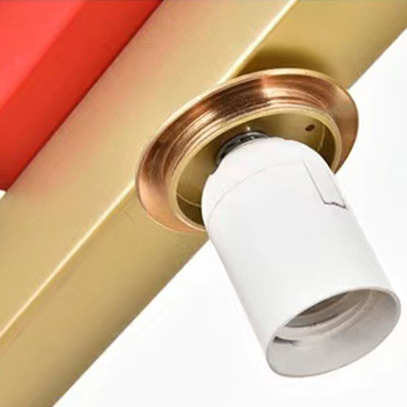 Pendentif en forme de globe coloré