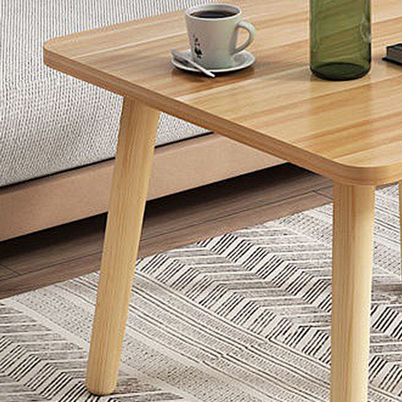 16.5"Tall Square End Table Black/white/brown Wood 4 Legs Side Table