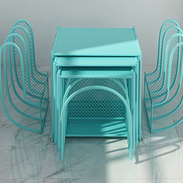 Libreria geometrica di ferro scandinavo libreria verticale, 16,5 "l x 11,8" w x 59 "h