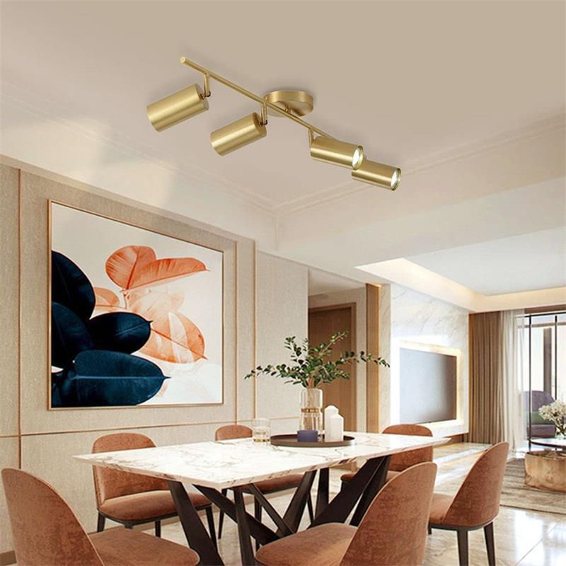 Multi Light Bathroom Vanity Lighting Metal Bath Sconce in Gold Finish