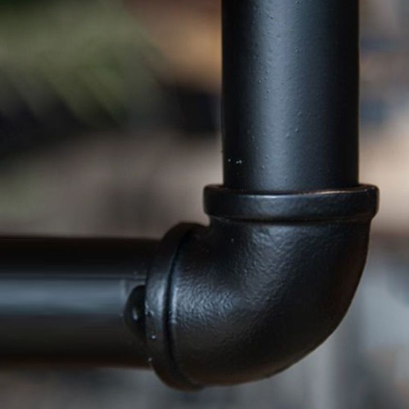 Modern Style Rectangle Bar Table Solid Wood Fixed Bar Dining Table for Indoor