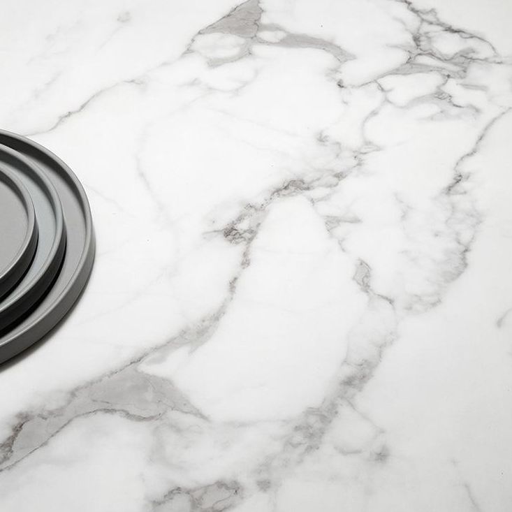 Modern 1/7 Pieces Dining Set Rectangle Stone Dining Table for Dining Room Kitchen