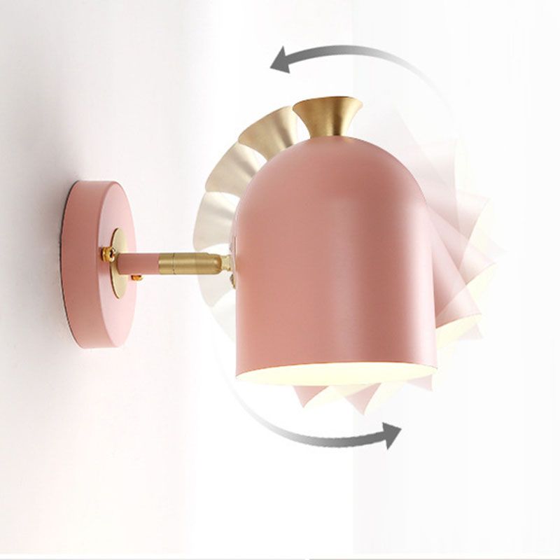 Nordische moderne 1-Licht-Aluminium-Wandleuchte Wandleuchte Wandlampe für Kinderzimmer