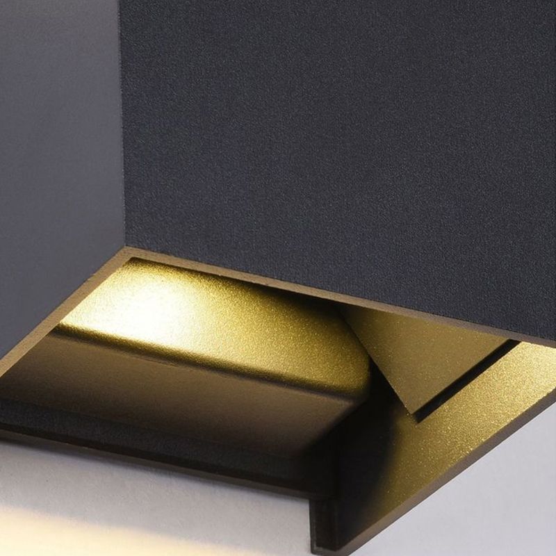 Moderner Stil Geometrischer Wandleuchten Beleuchtung Metall 2 Lichter Wandscheibe Leuchter