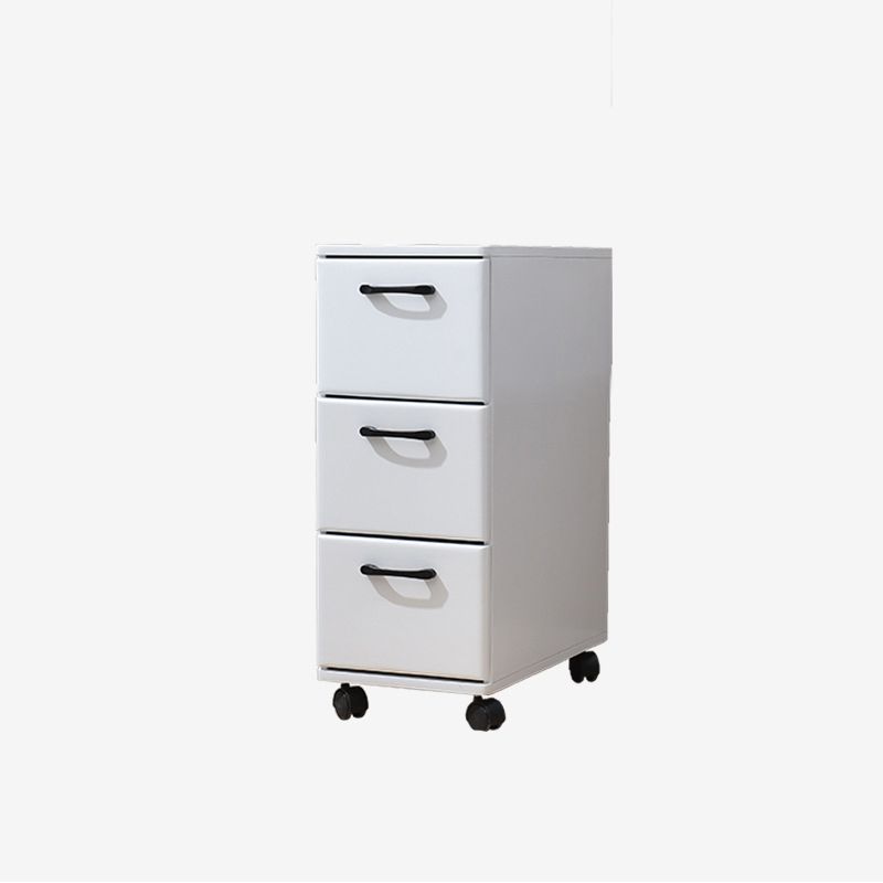 16.53" Wide Accent Chest with Drawers Solid Wood Chest with Wheels