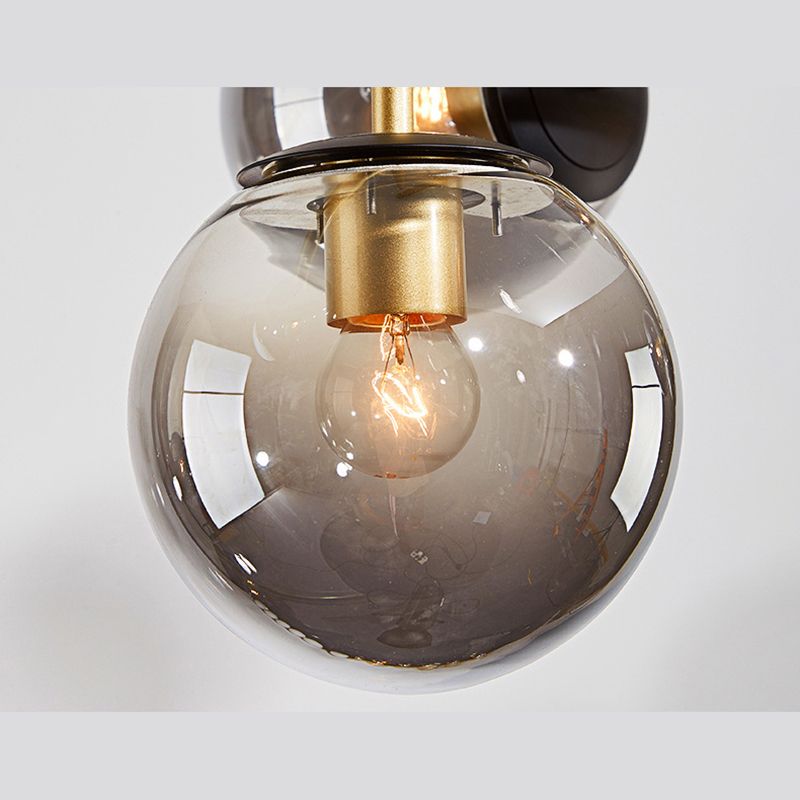 Luces de lámpara de araña de la isla de estilo minimalista moderno Vaso 6 luces de la isla de 6 luces para comedor