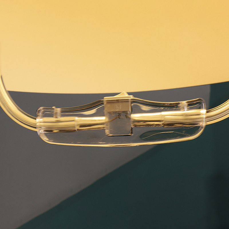 Metal Tapered Hanging Light Nordic Style 1 Light  Restaurant Ceiling Pendant Lamp  with Hand Pull Off