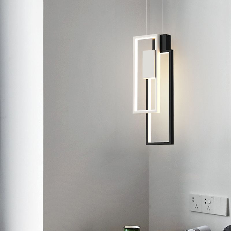 Metal Geometric Shape Wall Light Modern Style Multi Lights Wall Mounted Light Fixture