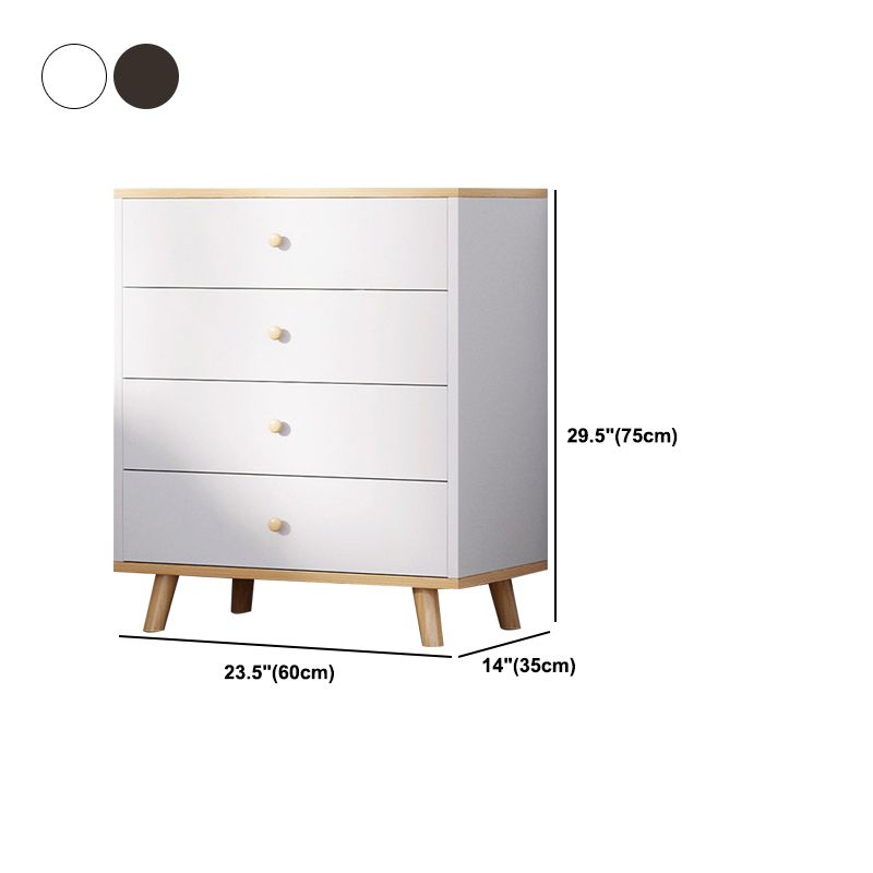 Contemporary Rectangle Manufactured Wood And Straight Legs Chest