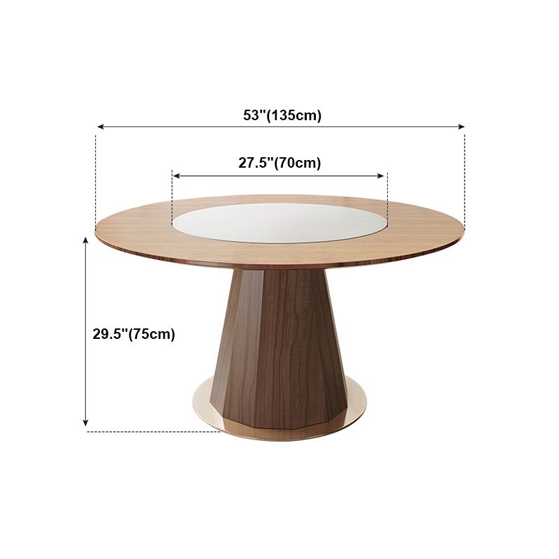 Modern 1/3/5/6/7 Pieces Dining Set Solid Wood Dining Table Set for Dining Areas