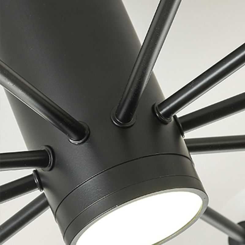 Sottocello semifulò a forma di vetro a forma di vetro a forma di vetro soffitto a mano nordica