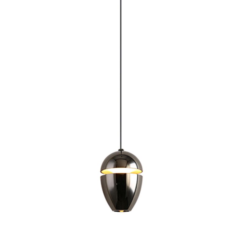 Postmodern Metal Pendant Light Aluminum LED Suspension Light for Bedside