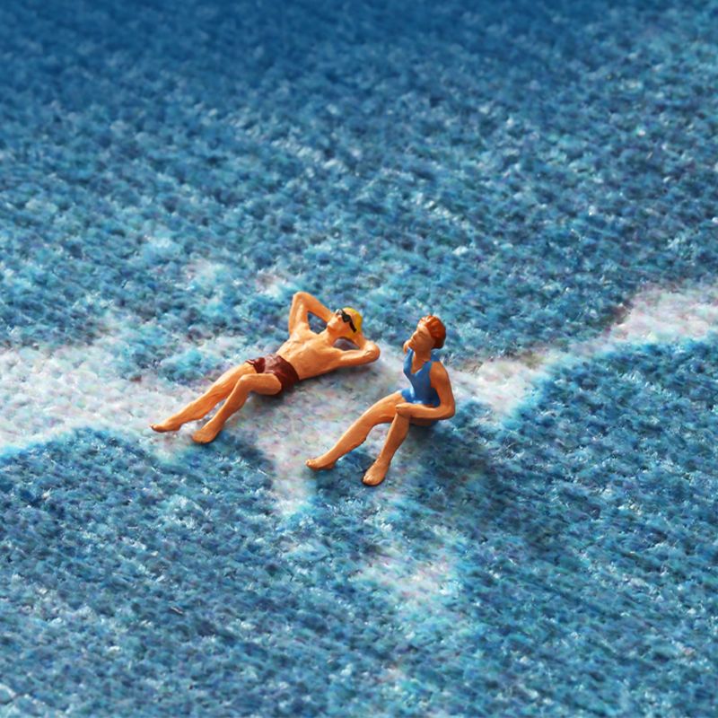 Modern Decoration Rug Multi Colored Abstract Patterned Area Carpet Polyster Non-Slip Backing Pet Friendly Rug