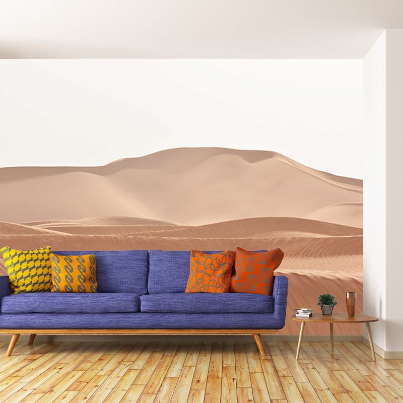 Desert Landscape Photo Wall Mural Stain Resistant Wall Art for Dining Room