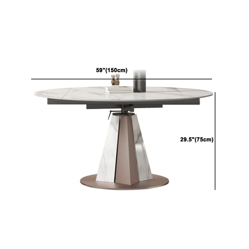 Modern Sintered Stone Dining Table Set 1/2/5/7/9 Pieces Dining Set for Home Use