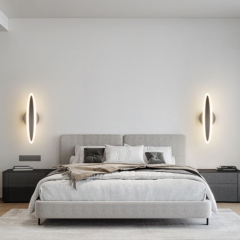 Metal Geometric Shape Wall Mount Lighting Modern 1-Light Wall Mounted Light Fixture