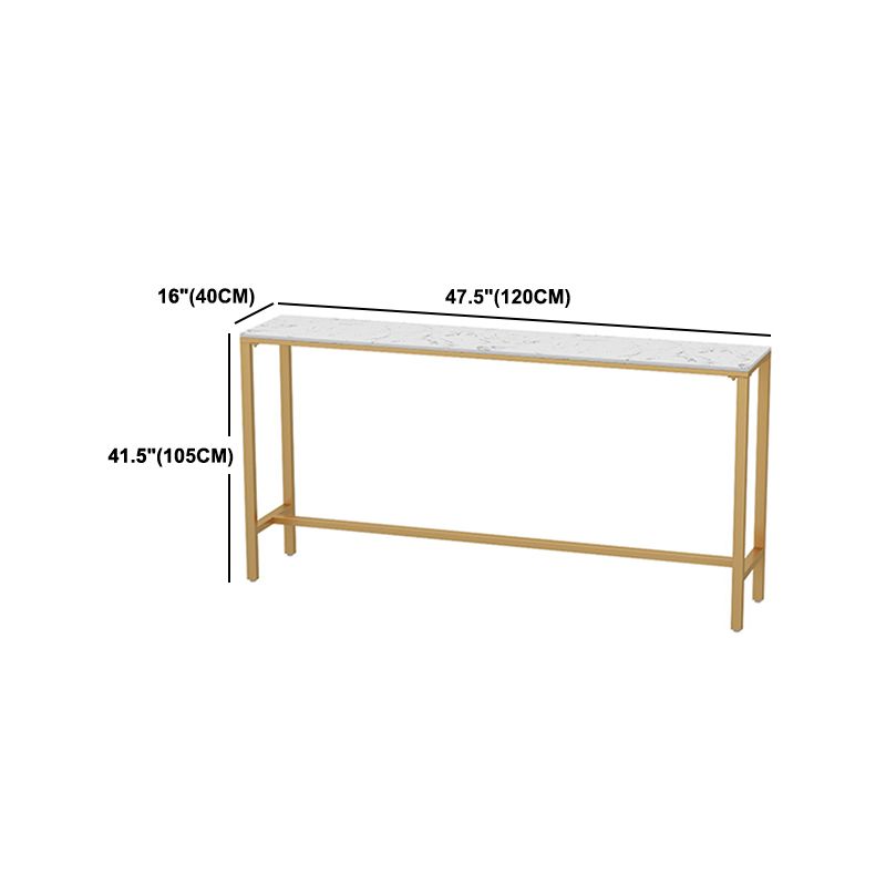 Sintered Stone Bar Table Set 1/2/3/4/7 Pieces Luxury Bar Table and Stools with Footrest