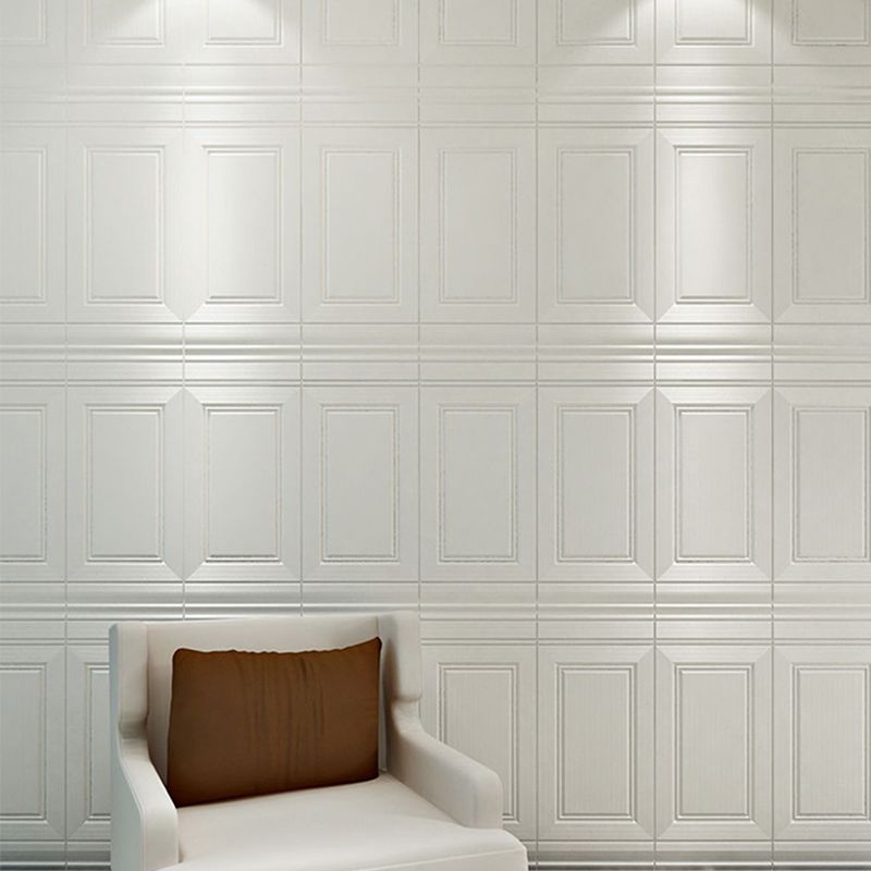 Modern Waterproof 3D Wainscoting Peel and Stick Indoor Wallboard