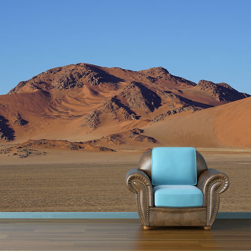 Big Desert Scenery Mural Wallpaper Washable Modern Living Room Decoration