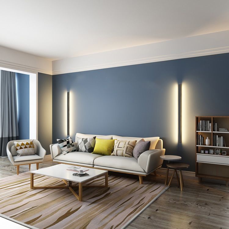 Wall Sconce Lighting Simple Style Metal LED Wall Mount Light