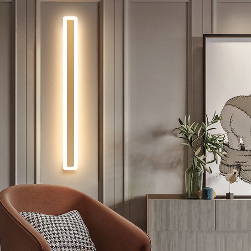 Linearer Schatten Metall Wandleuchte modern