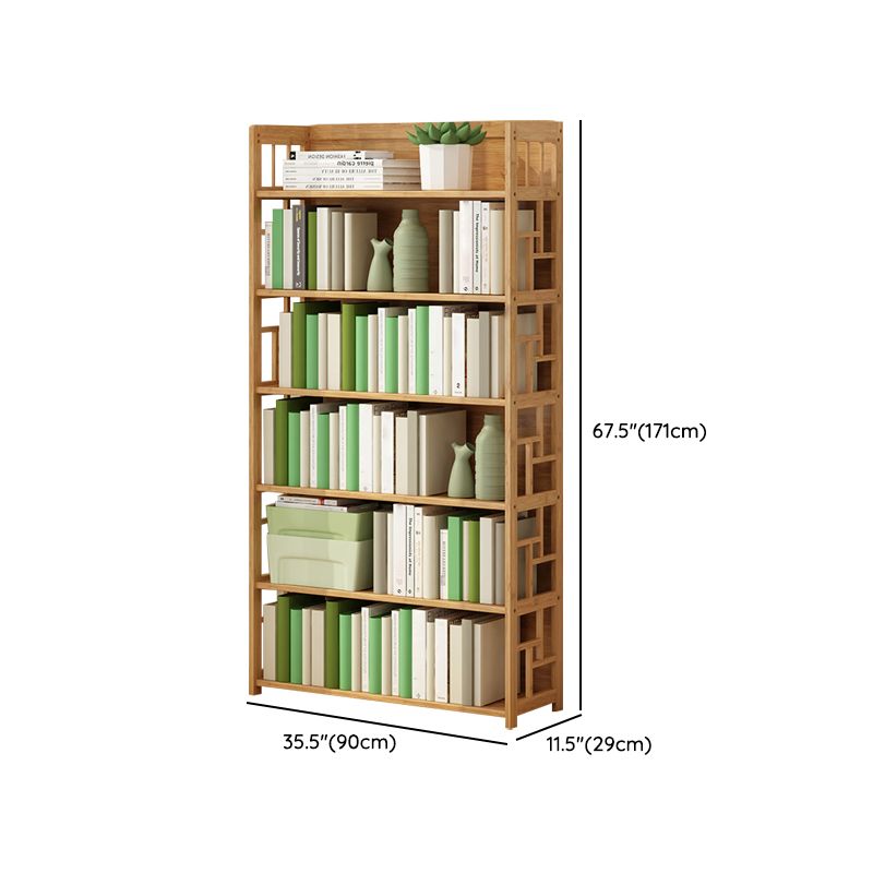 Scandinavian Wood Book Shelf Freestanding Standard Kids Bookshelf