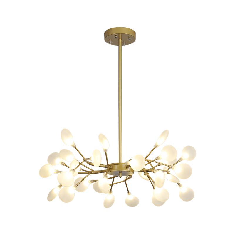 Lampadario in metallo multi-luce del soffitto a soffitto piatto