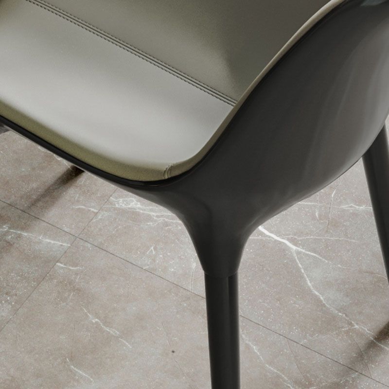 Contemporary Style Chair Metal Dining Room Chair for Dining Room