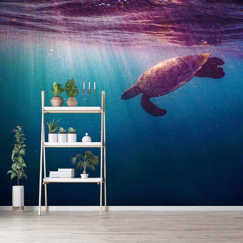 Photography Mildew Resistant Underwater Wall Mural Drawing Room Wallpaper