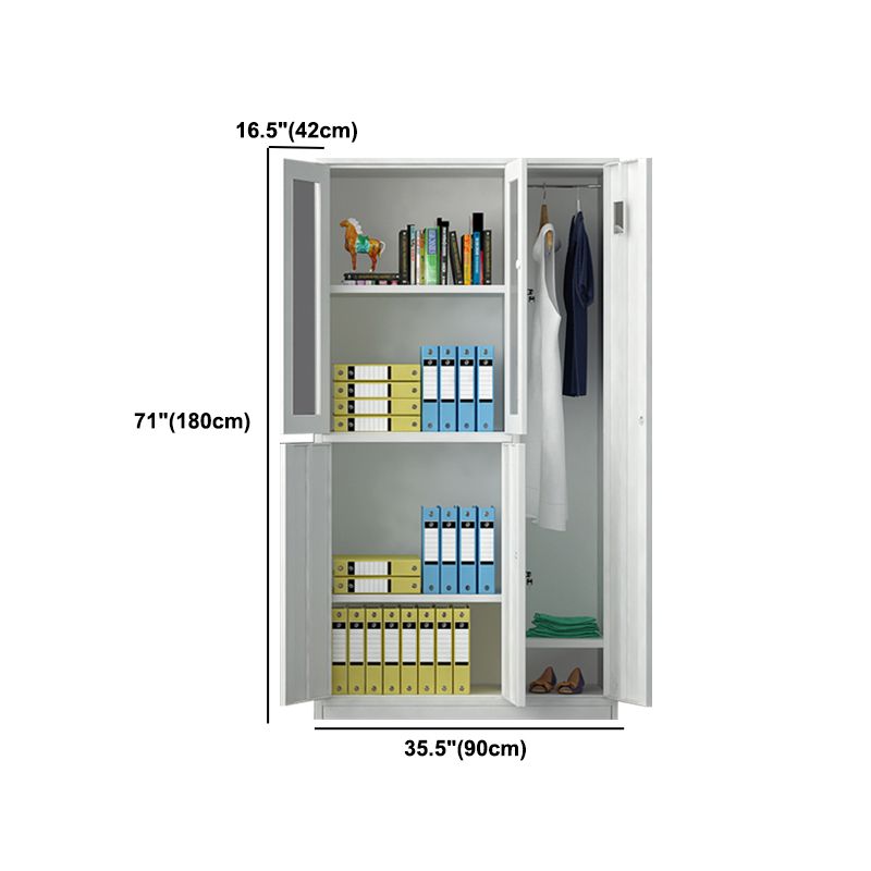 Modern Style Wardrobe Armoire Metal Wardrobe Closet for Home