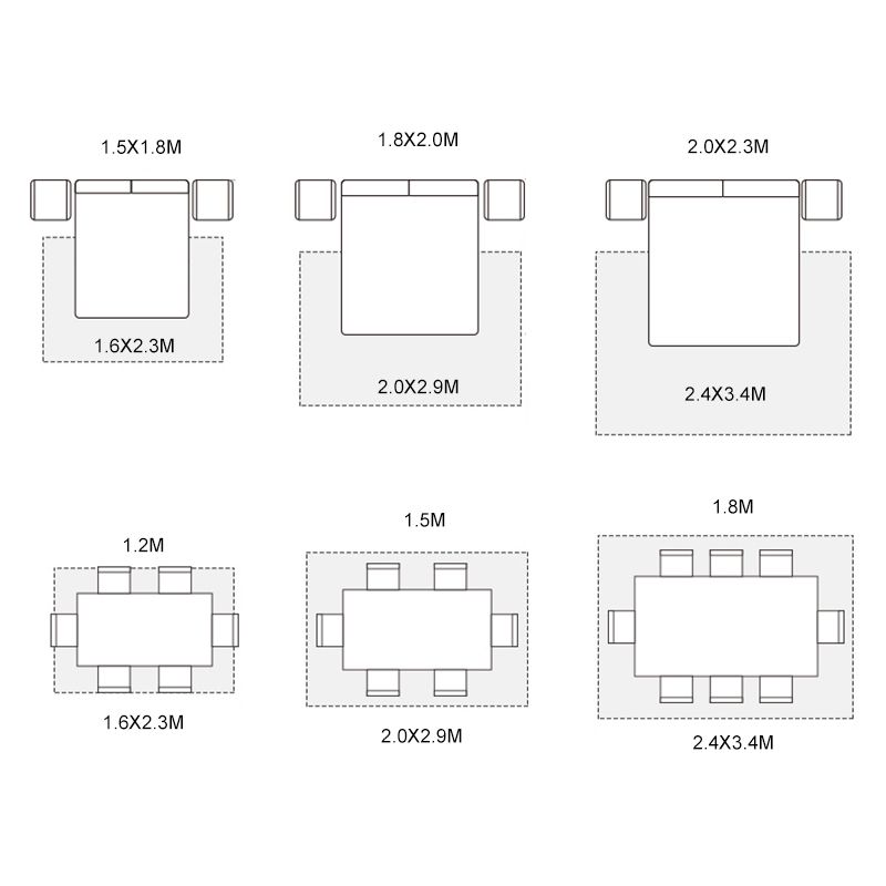 Grey Living Room Area Carpet Pure Color Polyester Area Rug Easy Care Washable Rug