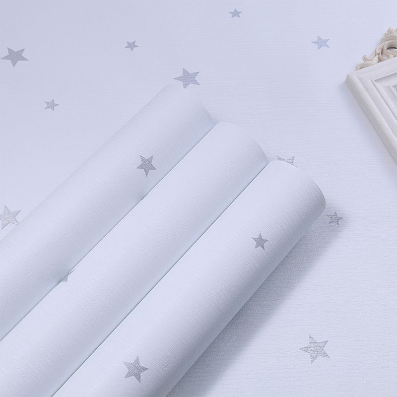 Eigentijdse stijl behangrol effen gekleurd Peel and Stick wanddecoratie, meerkleurig