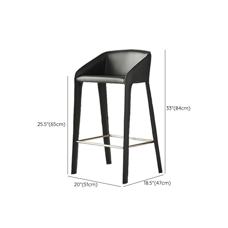 Industrial Indoor Armless Backless Bar Stool with Metal Legs