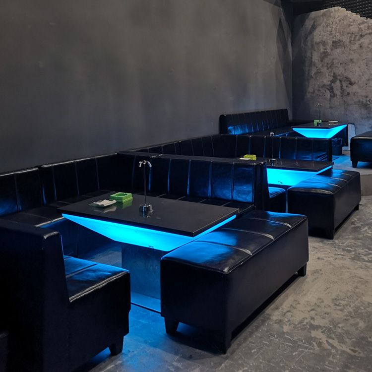 Polyethylene Square Table Industrial Style Restaurant Nightclub Bar Table