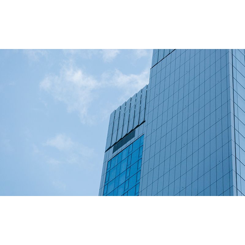 Building Mural Wallpaper for Meeting Room, Personalized Size Available