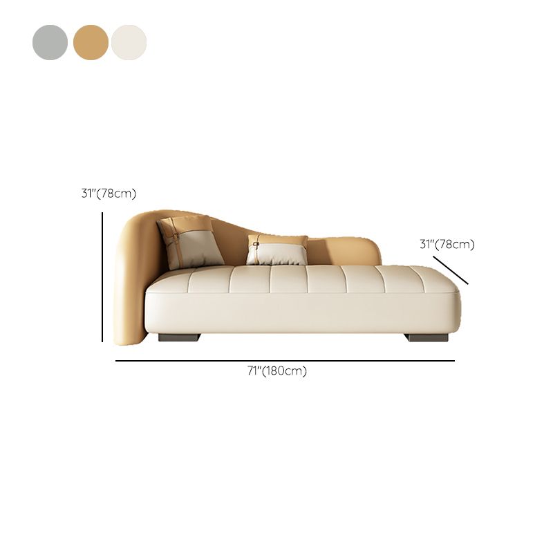 Modern Upholstered Chaise Lounge Couch Leather Chaise Lounge Chair