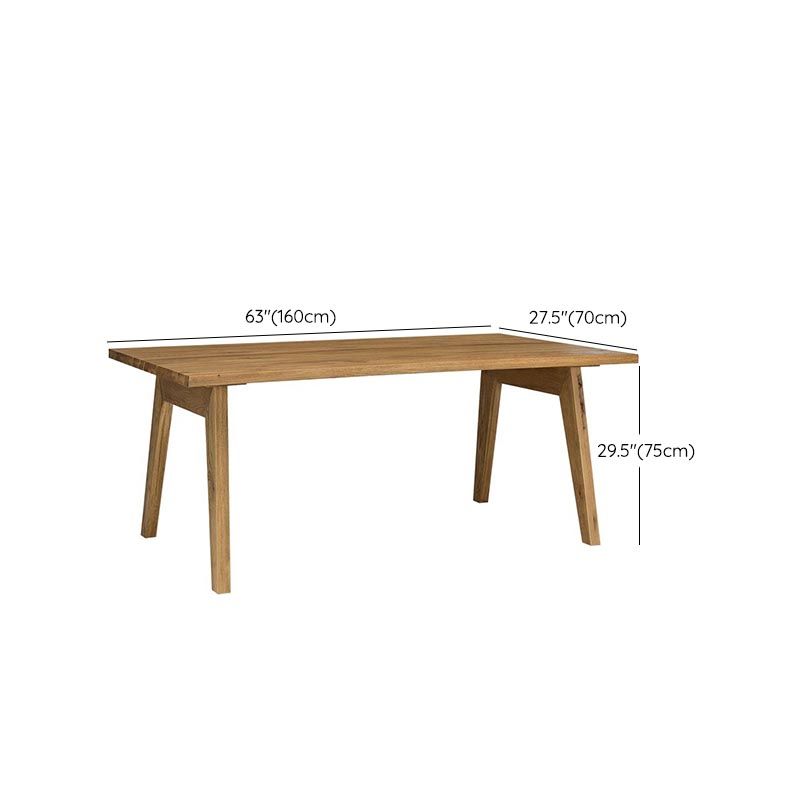 Industrial Solid Wood Dining Table Set 1/9 Pieces Dining Set for Home Use