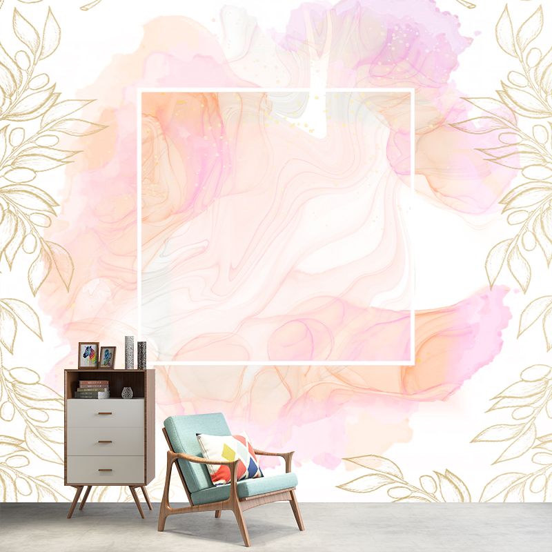 Illustration Mural Wallpaper Plant Decoration Indoor Wall Mural