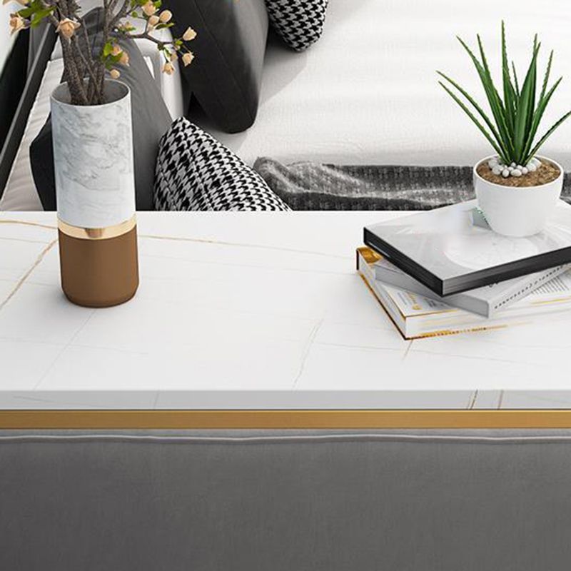 Stone Irregular Shape Bar Table Traditional Luxury Bistro Table with Double Pedestal