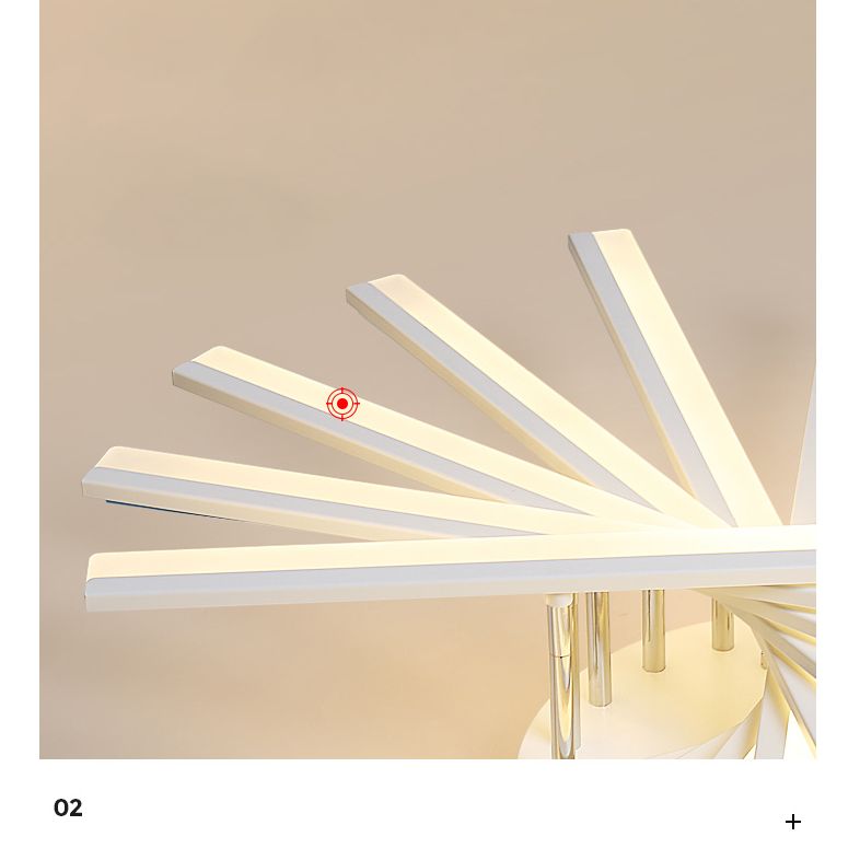 Sputnik LED LED Flush Chandelier MODER