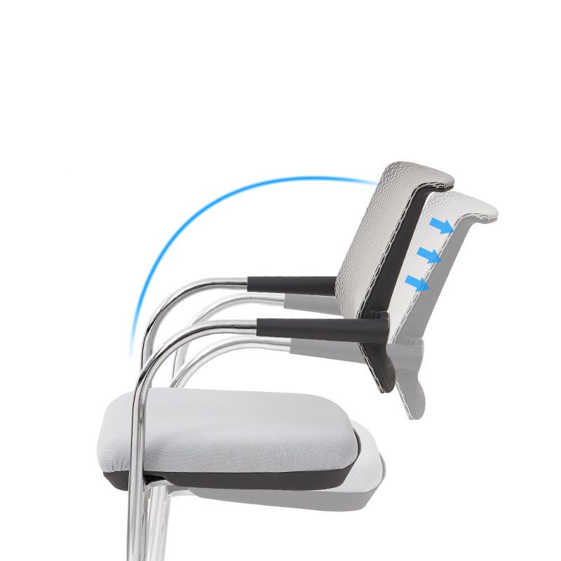 Contemporary Fabric Ergonomic Desk Chair Mid-Back Conference Chair