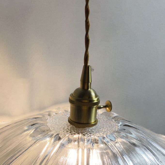 Nordic Ceiling Light Glass Shade Flush Mount Light Fixture for Bedroom Corridor
