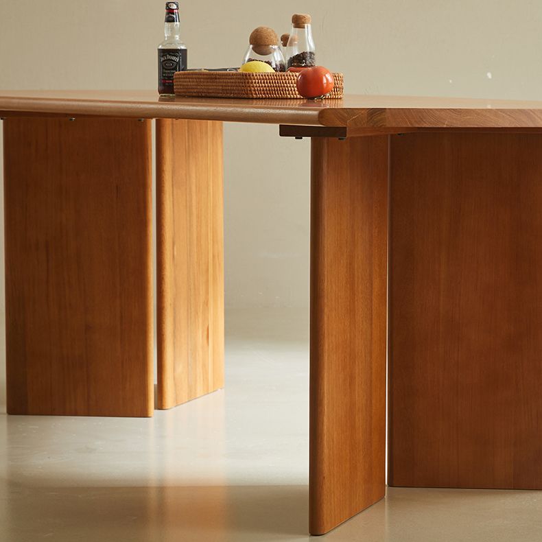 Rectangle Dining Table Solid Wood Dining Table for Dining Room