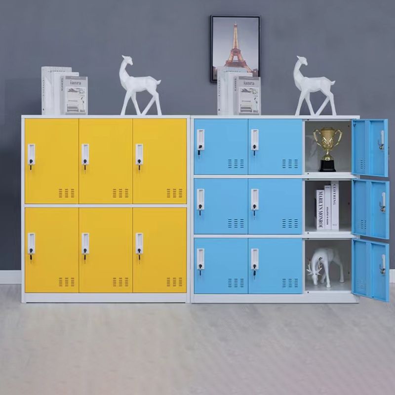 Metal Non-Hanging Cabinet Modern Storage Cabinet with Hinged Doors