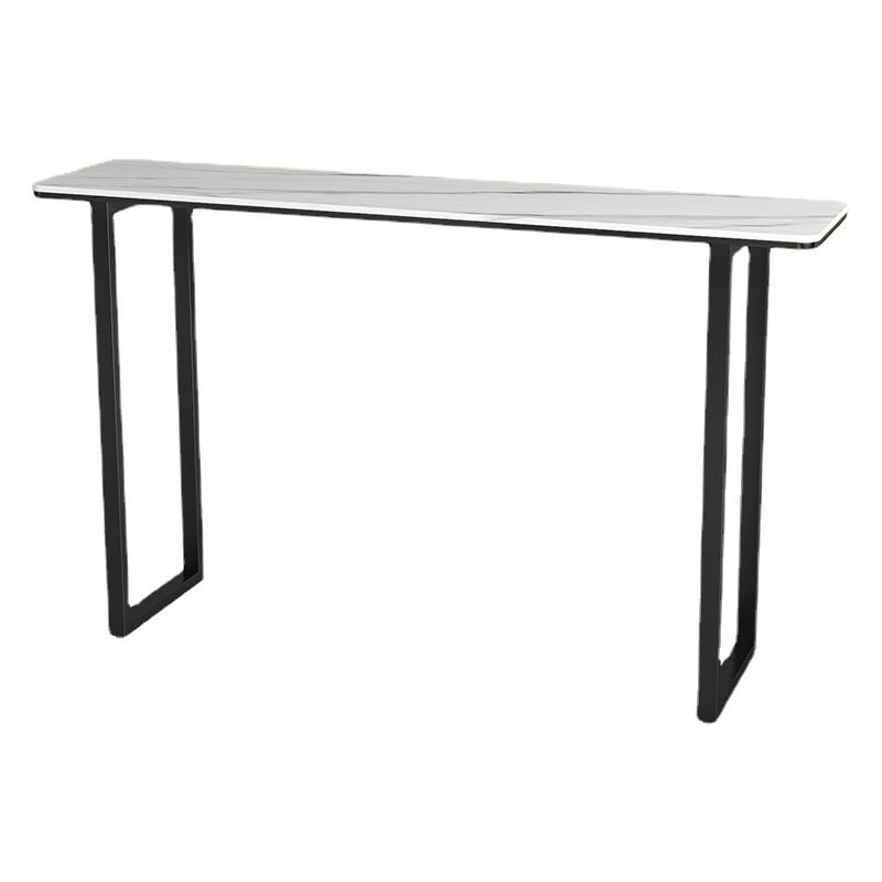 Rectangle Pub Table 41-inch Bar Height Industrial Bar Table for Outdoor