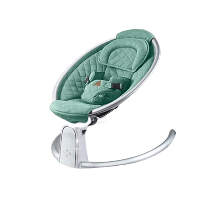 Modern Rocking Electric Metal Crib Cradle with Touching Screen
