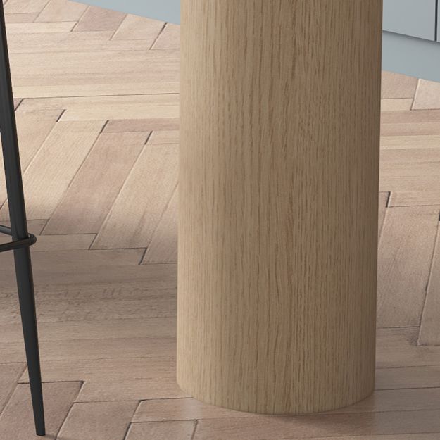 Industriel 41,3 "H TABLE DE BAR TABLE BISTRO SPÉCIALITÉ TABLE AVEC DOUBLE PIEDELLEMENT